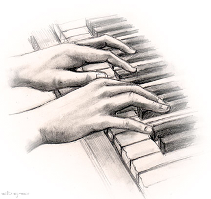 Playing Piano Drawing at GetDrawings | Free download