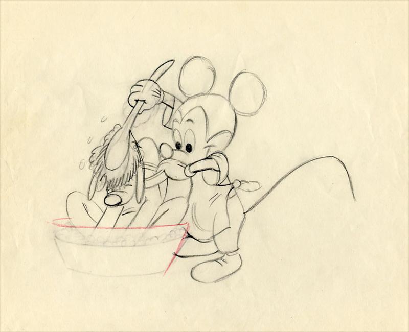 800x650 Disney Pluto's Party Animation Drawing
