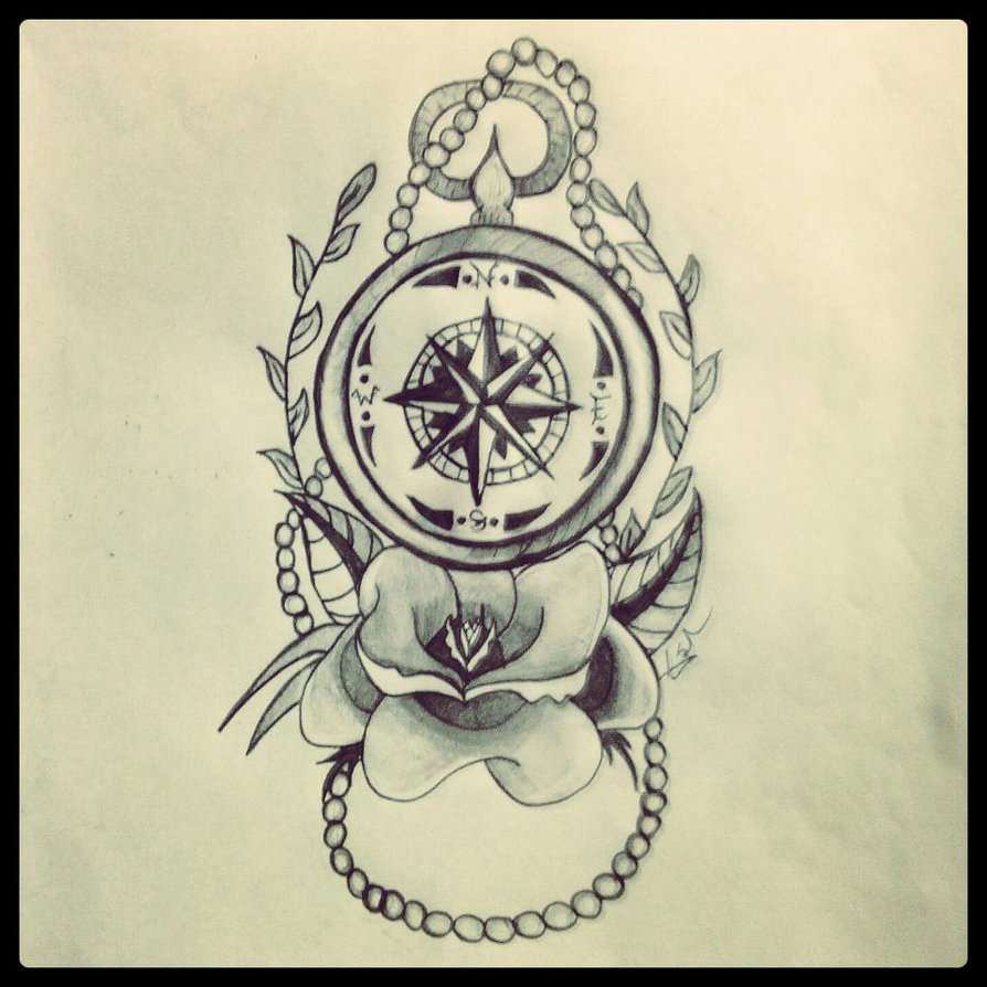 894x894 Nautical Compass. By Bringmenirvana