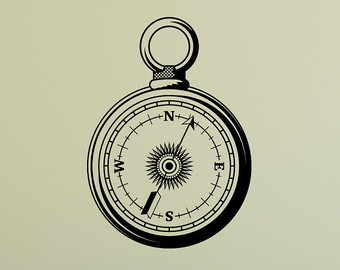 340x270 Pocket Compass Etsy