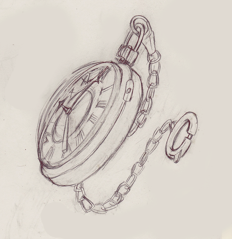 800x826 Pocket Watch By N 2tt