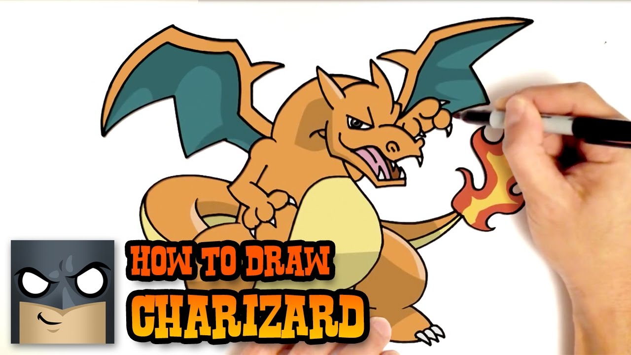 1280x720 How To Draw Charizard Pokemon