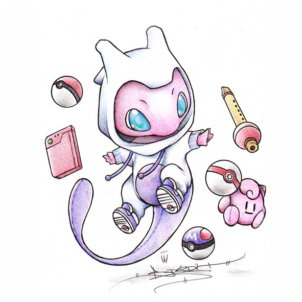 591x591 Mew Too (Pokessentials) By