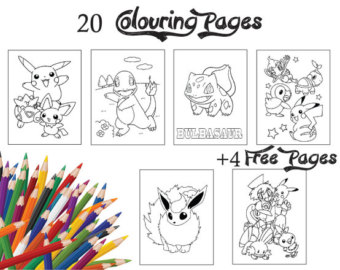 340x270 Pokemon Drawing Etsy