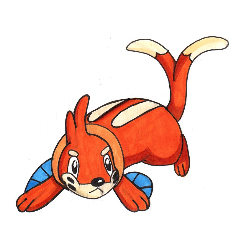 800x800 Pencil Sketch Of Buizel Pokemon