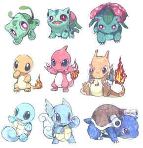 290x300 Pokemon Go Squirtle Charmander Bulbasaur Evolution Color Change