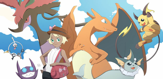 680x329 Draw You As A Pokemon Trainer By Butterlux