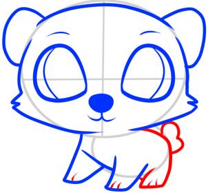 302x280 How To Draw How To Draw A Polar Bear For Kids