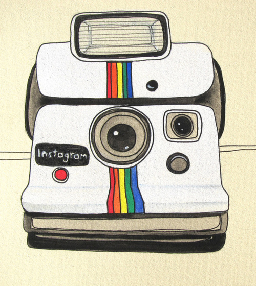 Polaroid Camera Drawing at GetDrawings | Free download