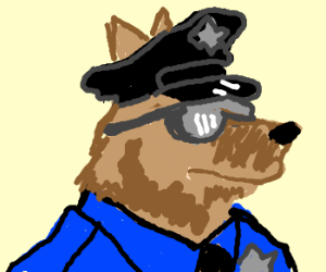 300x250 A Police Dog