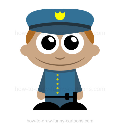 500x534 To Draw A Policeman