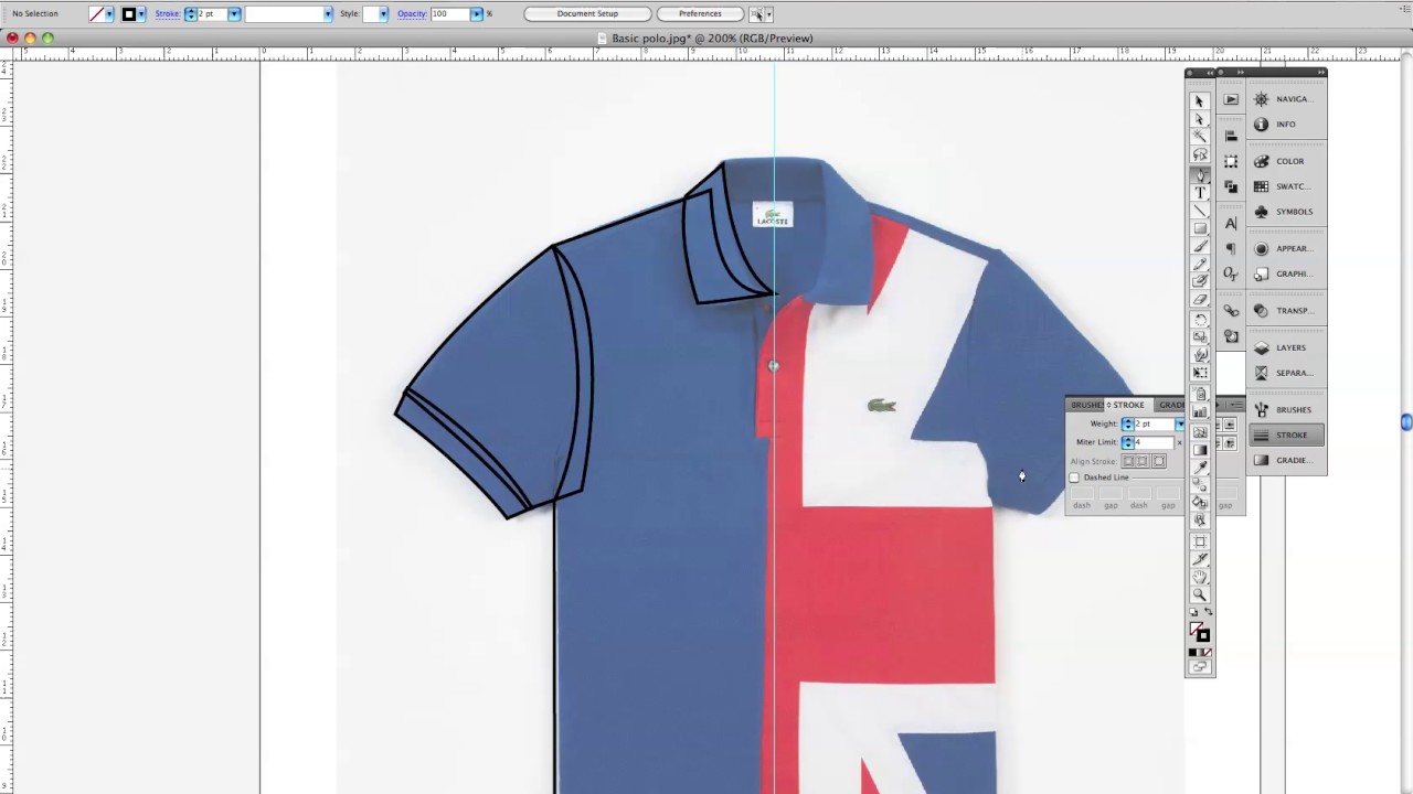 1280x720 Technical Flat Drawing For Fashion Creating A Technical Drawing