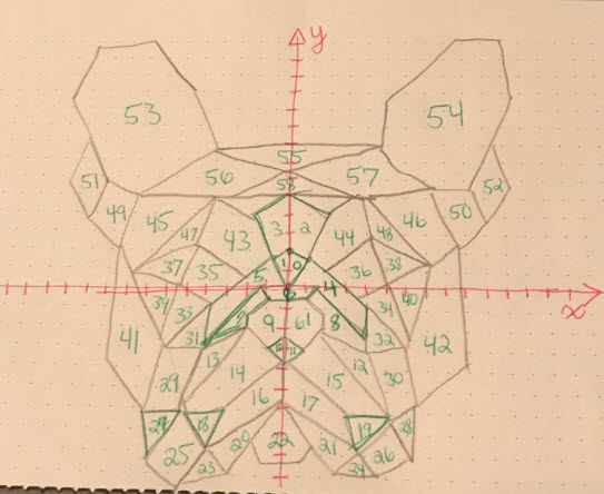 543x444 Polygon Pop Art