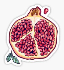 210x230 Pomegranate Drawing Stickers Redbubble