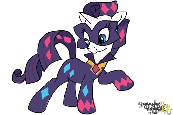 600x400 How To Draw Rarity, Radiance From Power Ponies