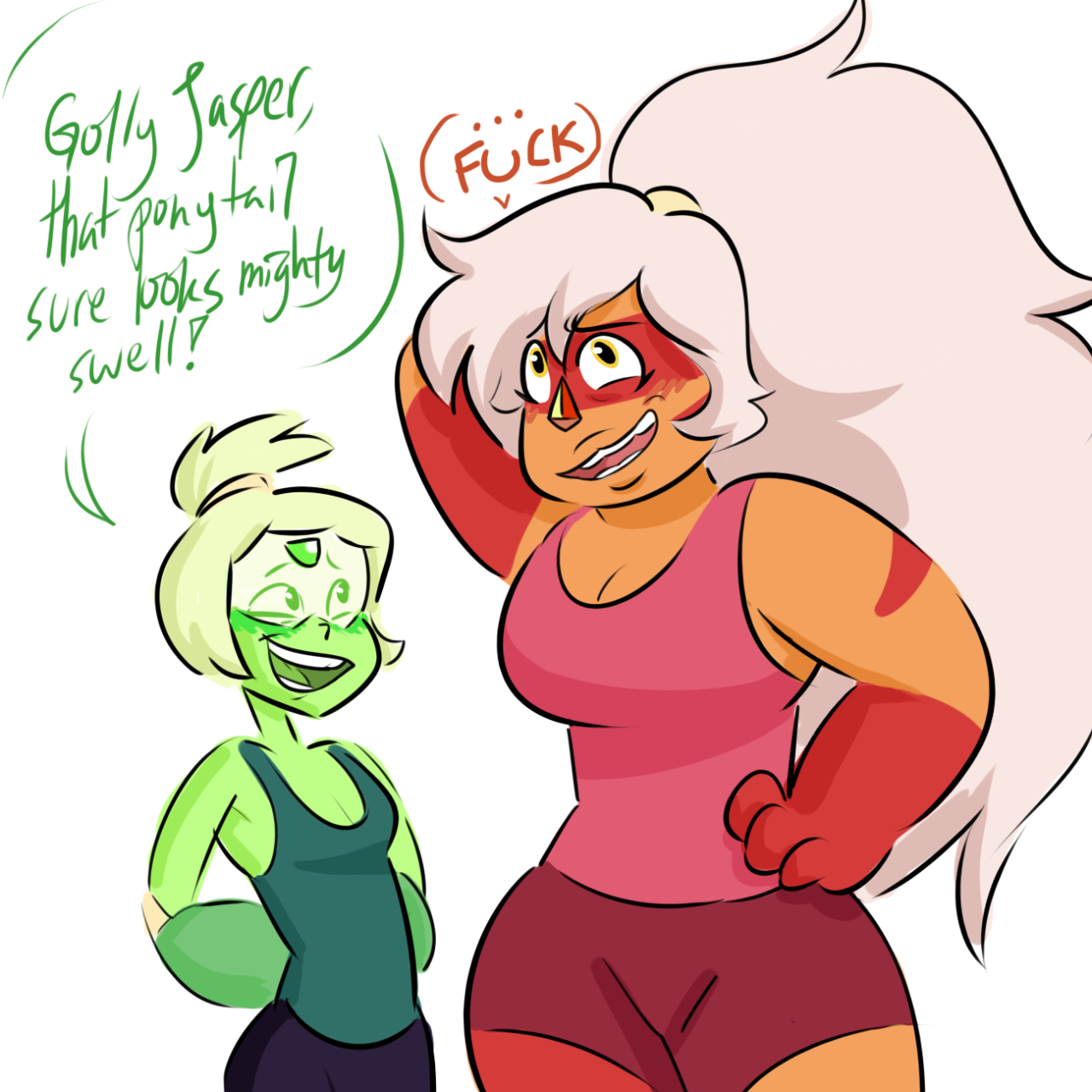 1280x1280 Gem Smooches Aesthetic Is You Drawing Jasper And Peridot