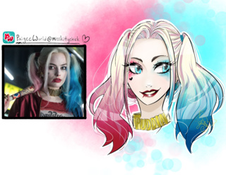 320x247 Pigtails I'Ve Been Wanting To Draw Harley For A While~