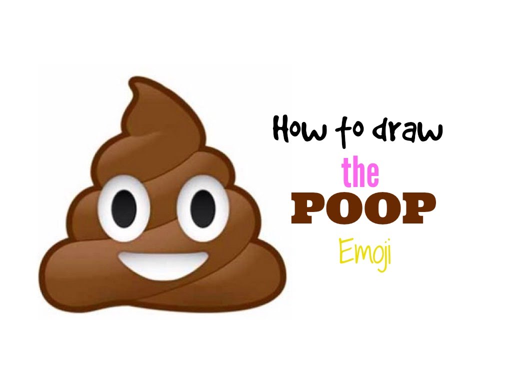 1024x768 How To Draw The Poop Emoji