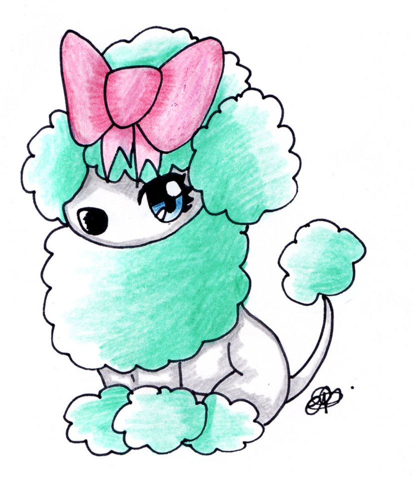 829x963 Anime Poodle