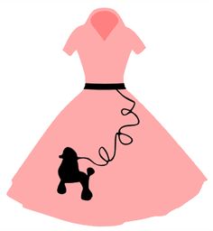 236x256 Poodle Skirt Clipart