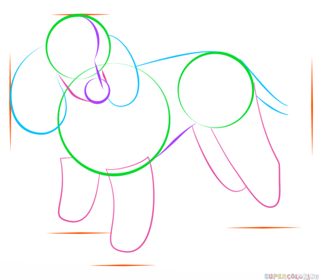 655x575 How To Draw A French Poodle Step By Step Drawing Tutorials