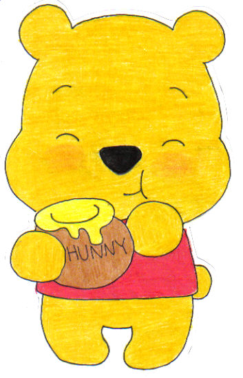 Pooh Bear Drawing at GetDrawings | Free download