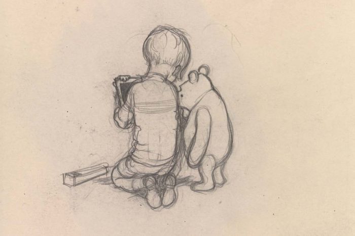 700x467 Winnie The Pooh Sketches With Tasmanian Link Dusted Off After