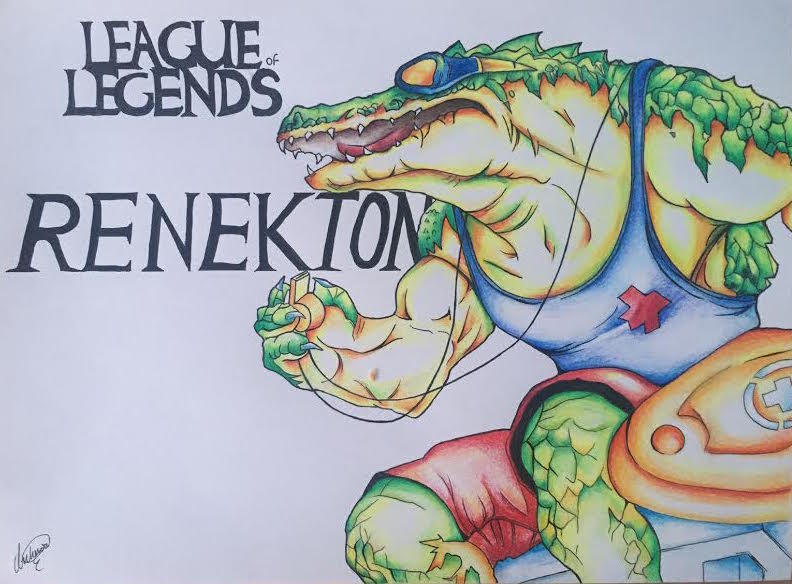 792x584 Pool Party Renekton