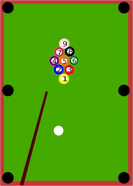 426x592 Pool Table Clip Art Free Vector In Open Office Drawing Svg ( Svg