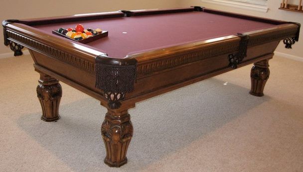 608x346 Unusual Pool Table Built By Golden West Billiards. The Customer