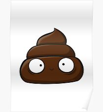 210x230 Poop Emoji Drawing Posters Redbubble