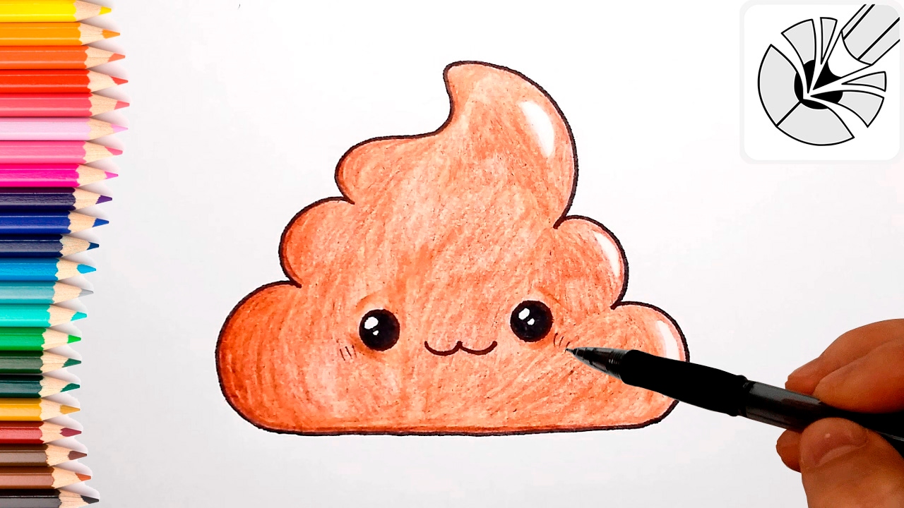 Poop Emoji Drawing at GetDrawings | Free download