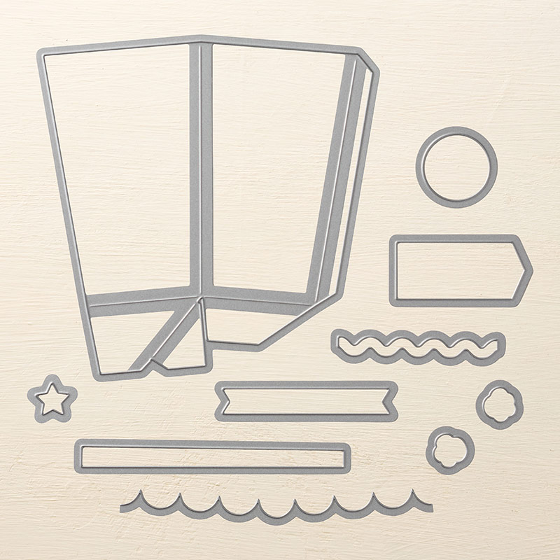 800x800 Popcorn Box Thinlits Dies By Stampin' Up!