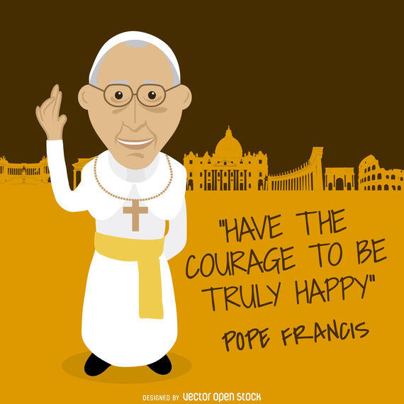 570x570 Pope Francis Message Drawing