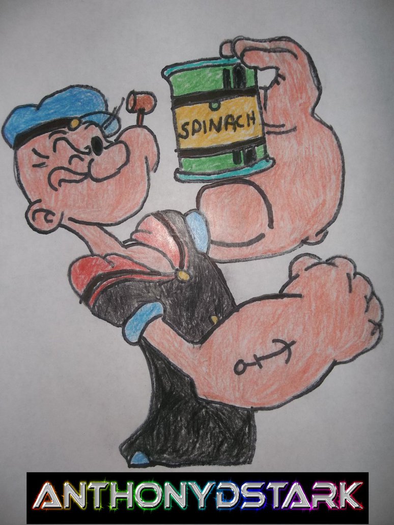 Popeye The Sailor Man Drawing at GetDrawings.com | Free for personal