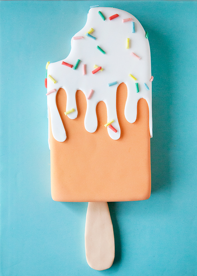 650x910 The 3 D Cake Design How To Make A Popsicle Cake