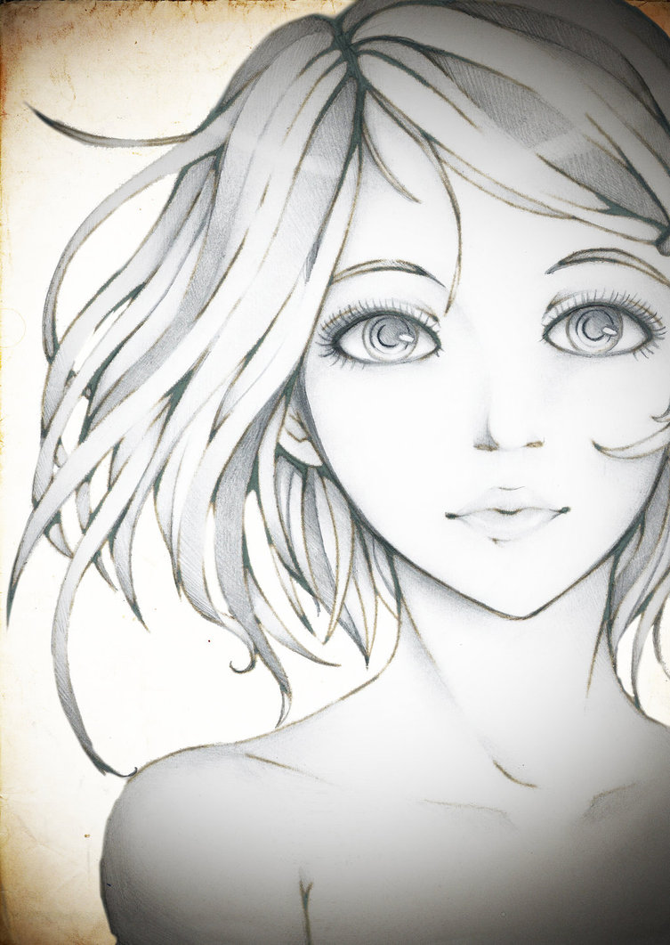 753x1061 Porcelain Doll (Pencil) By Chibi 96