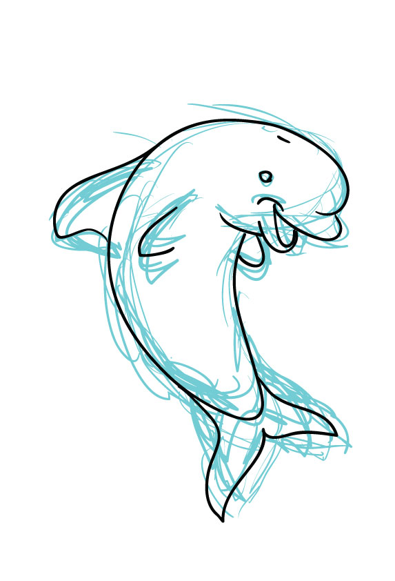 573x842 Porpoise Sketch By Gamecreature