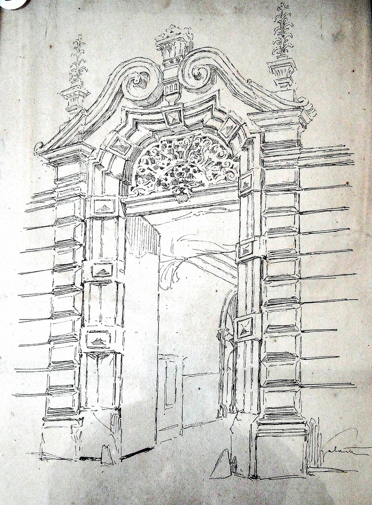 754x1024 Portal Of Filomarino Palace In Naples