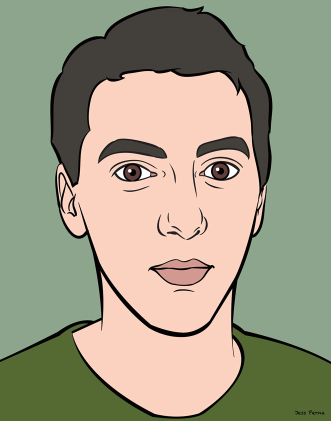 662x842 Order Head And Shoulder Portrait Cartoons Drawn From Photos