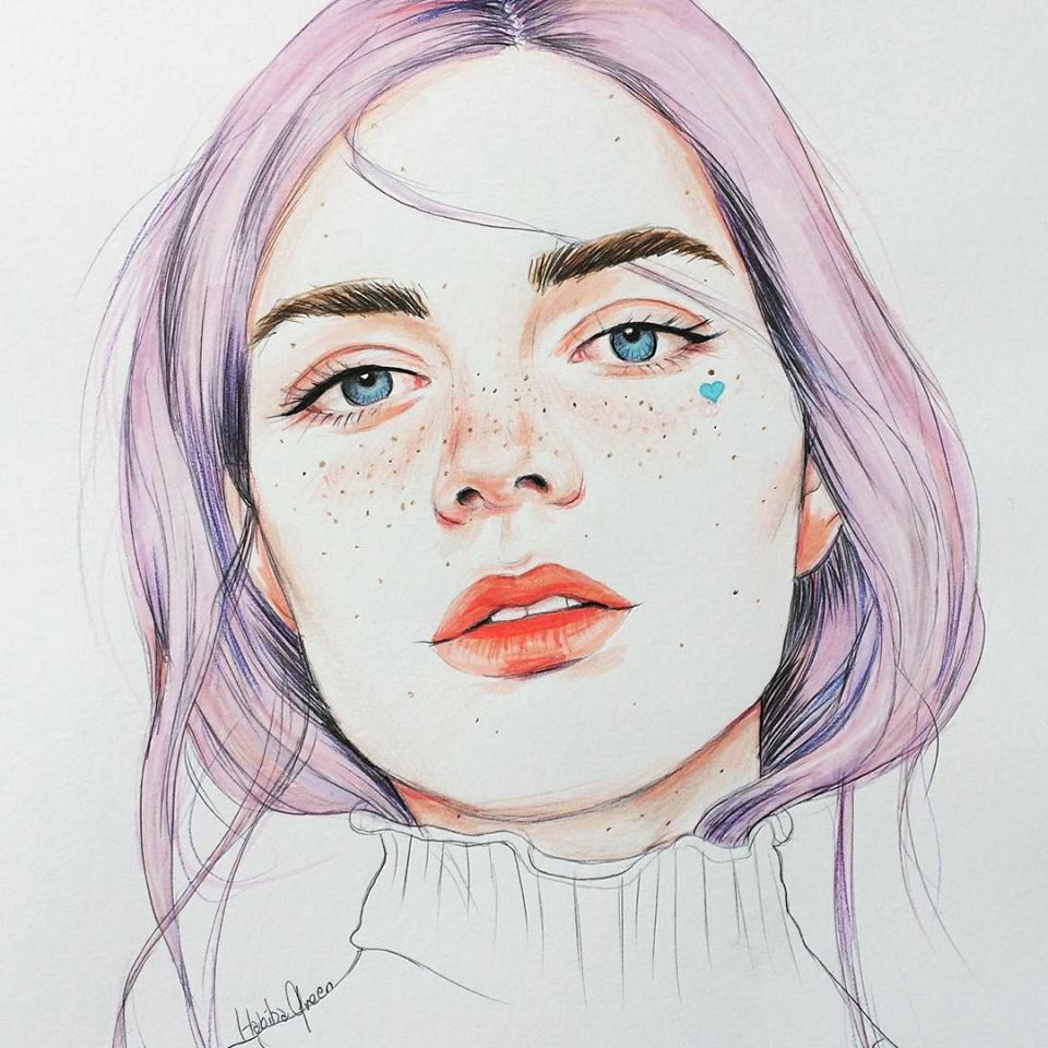 960x960 Pin By Azime Tugba On Colored Pencil Drawings