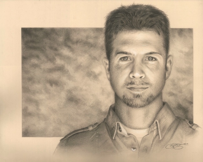 650x520 Self Portrait Pencil Drawing By Golfiscool