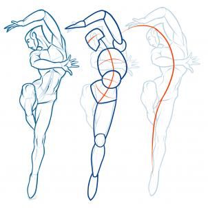 302x302 How To Draw Action Poses Step 6 Drawing ~