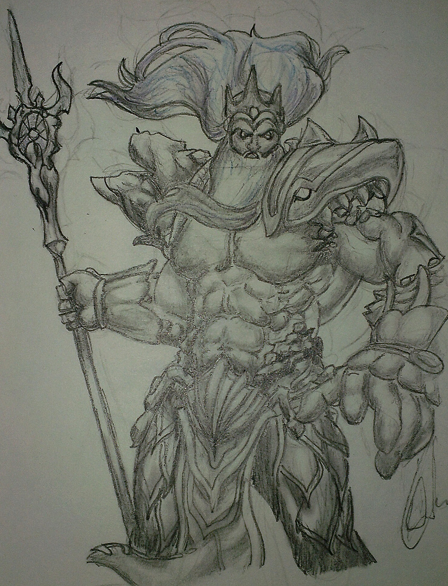 1474x1925 Fan Art] Poseidon, God Of The Oceans