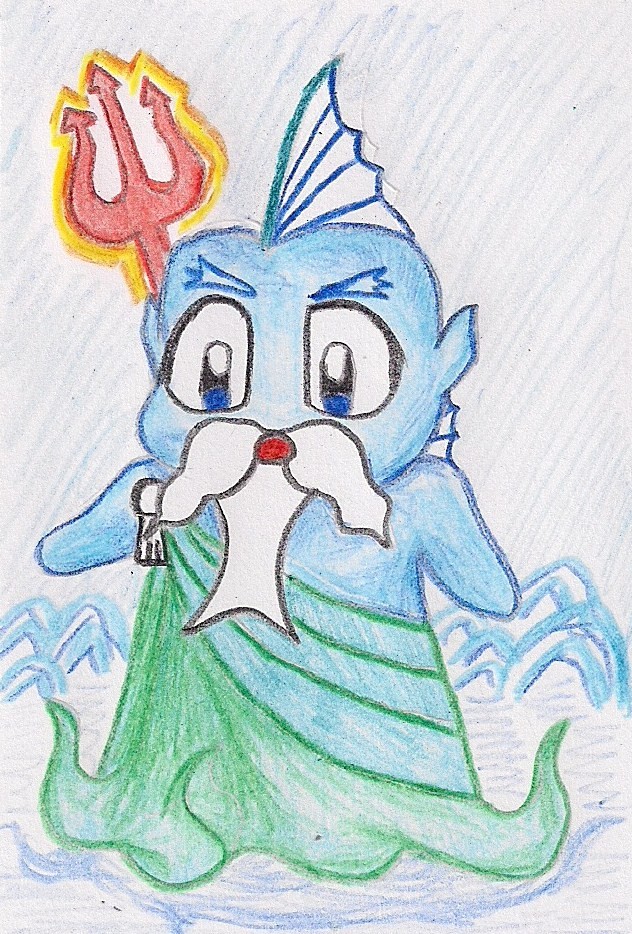 632x934 Poseidon Chibi By Billytheretired