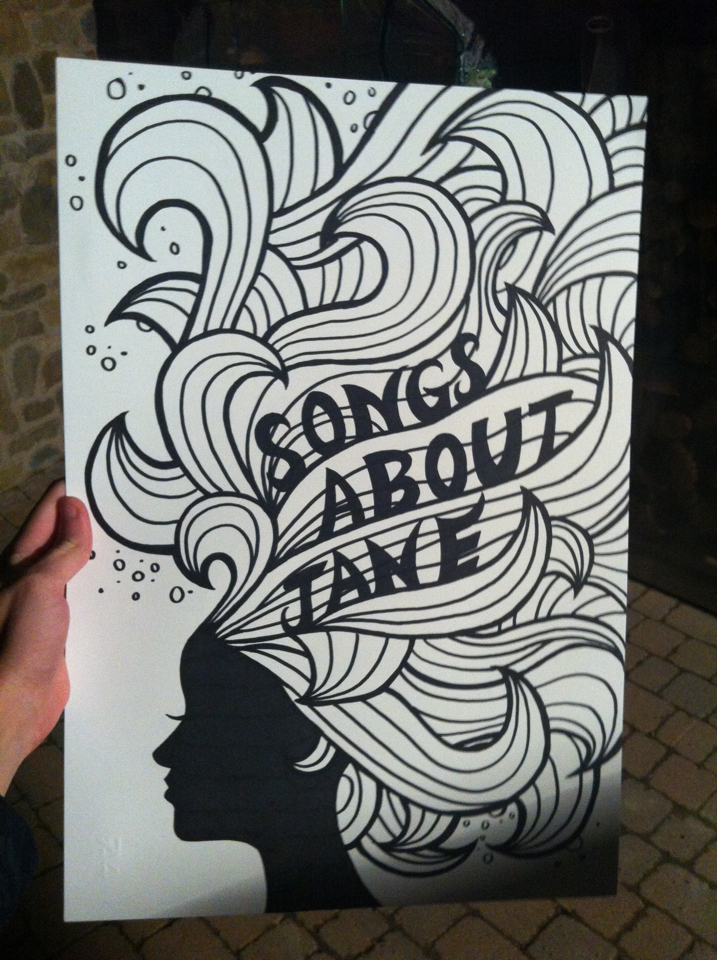717x960 Songs About Jane Poster Drawing By Davidemarcianesi