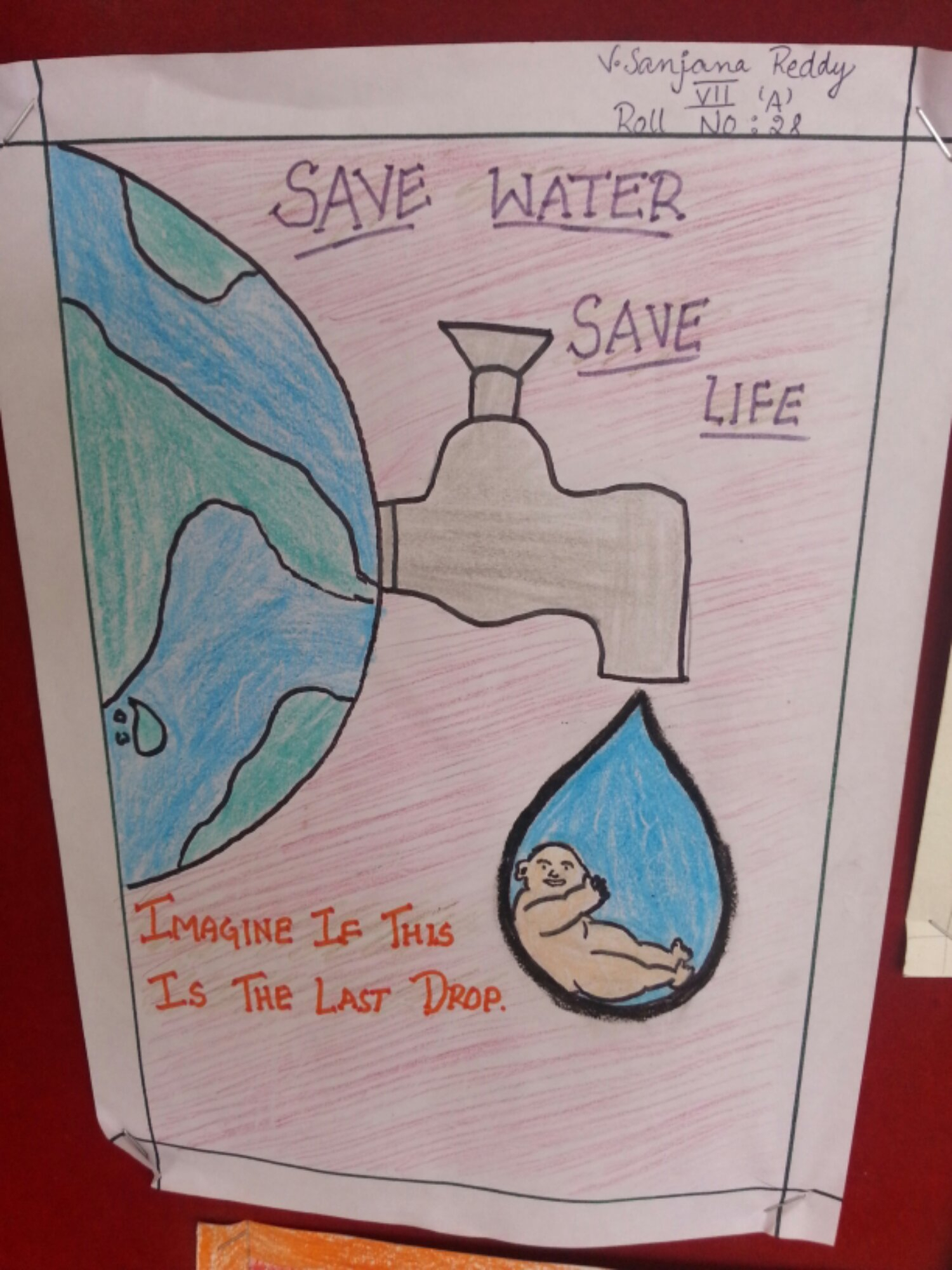 1500x2000 Water Save Painting Images Save Water Images For Drawing