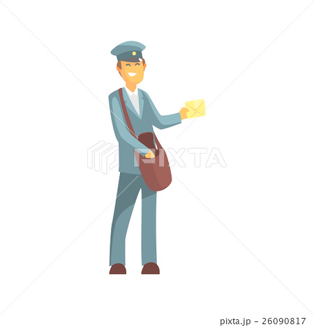 450x468 Illustration Postman Drawing Graphic Delivery Illustrations