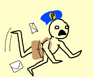 300x250 Postman Tripping On Air