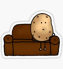 210x230 Cute Potato Drawing Stickers Redbubble